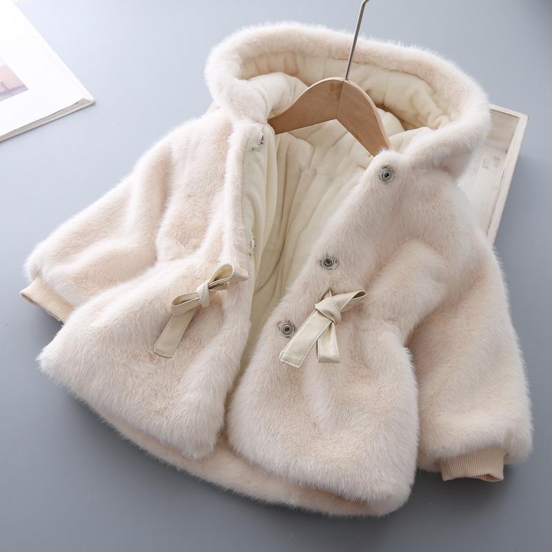 Baby Winter Clothes Kids Plus Velvet Padded Wool Sweater - D&A