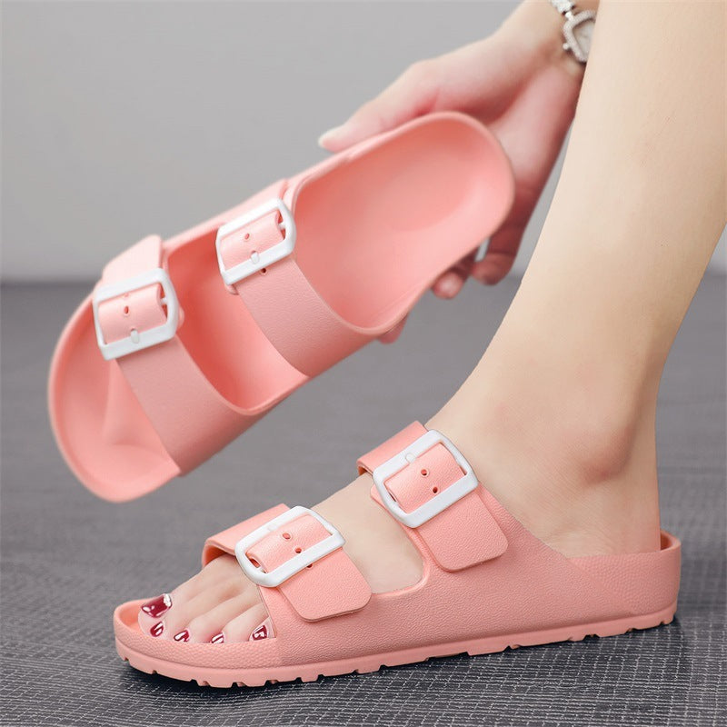 Men's Casual Soft Bottom Outdoor Boken Sandals - D&A