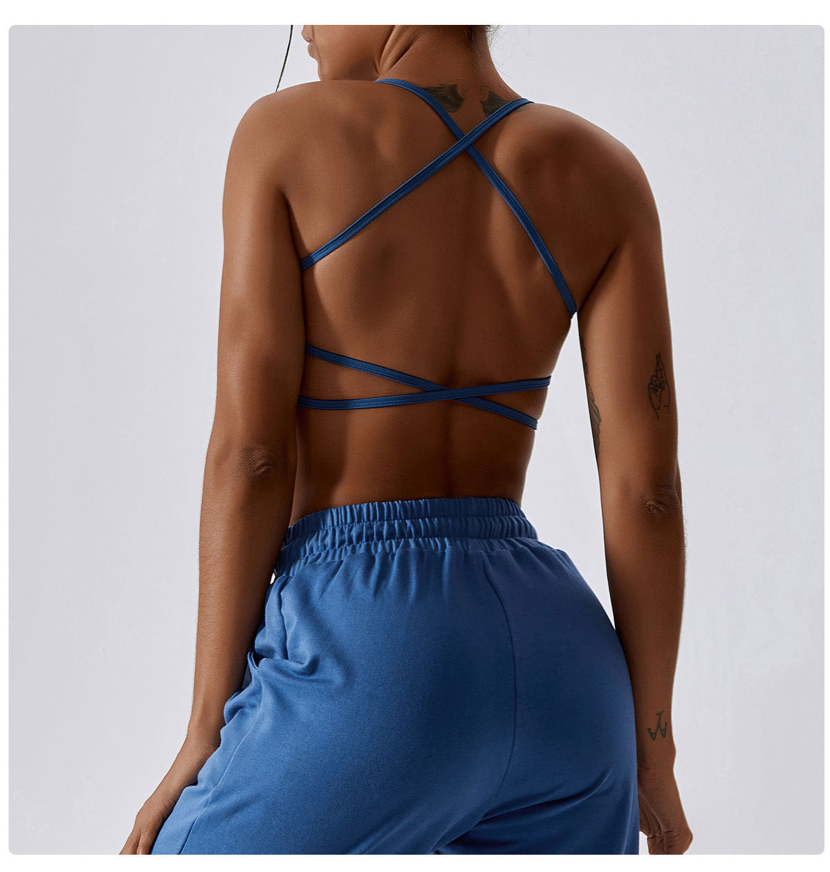 Quick Drying Breathable Yoga Bra Running Sports Bra - D&A