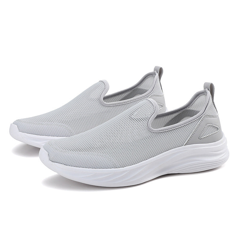 Lazy Hollow Breathable Mesh Cloth Shoes - D&A