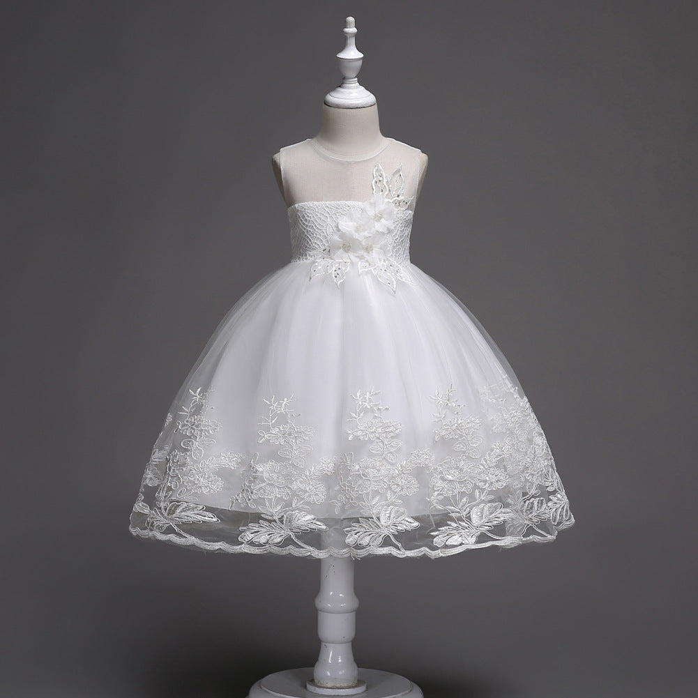 Girls' dresses White - D&A