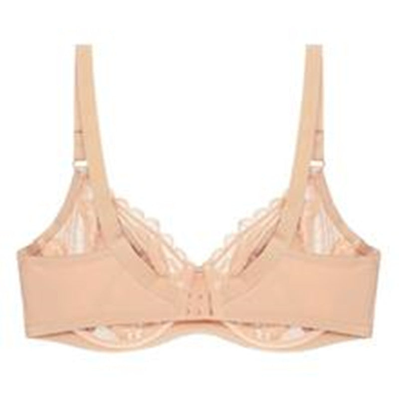 Pure color bra lace women's plus size bra underwear - D&A
