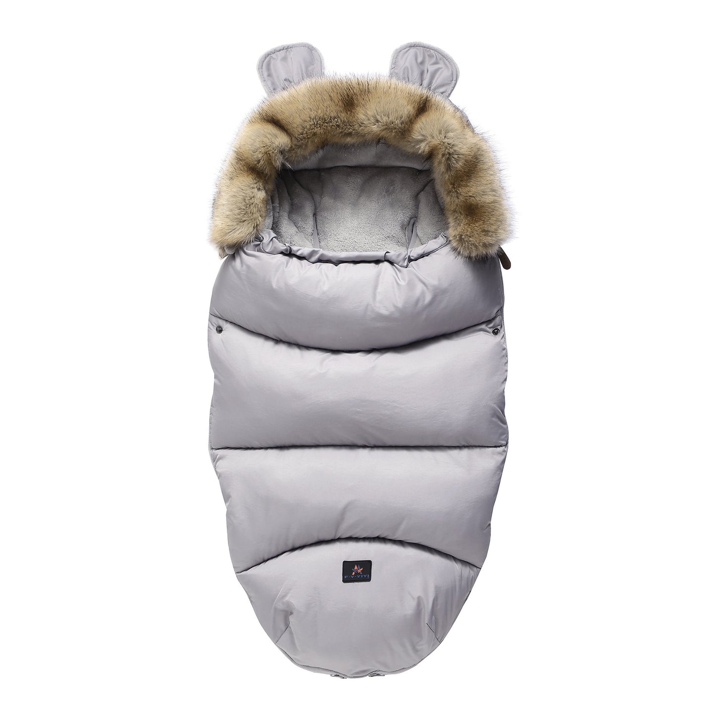 New baby stroller sleeping bag Grey 100cm - D&A
