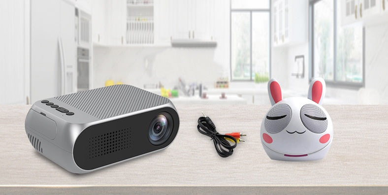 Projector supports HD 1080P mini home pico projector - D&A