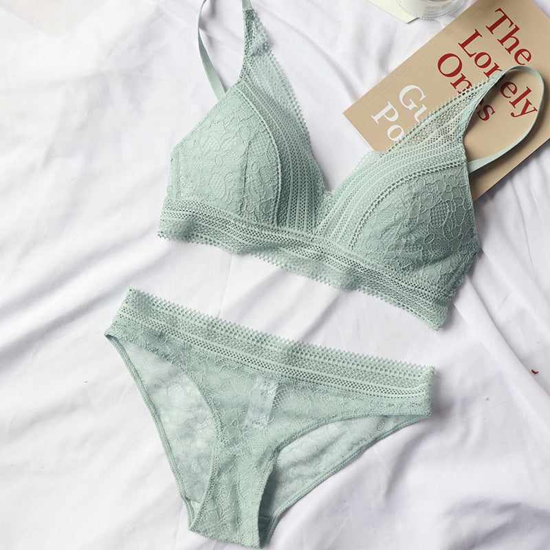 Lace underwear women Green - D&A