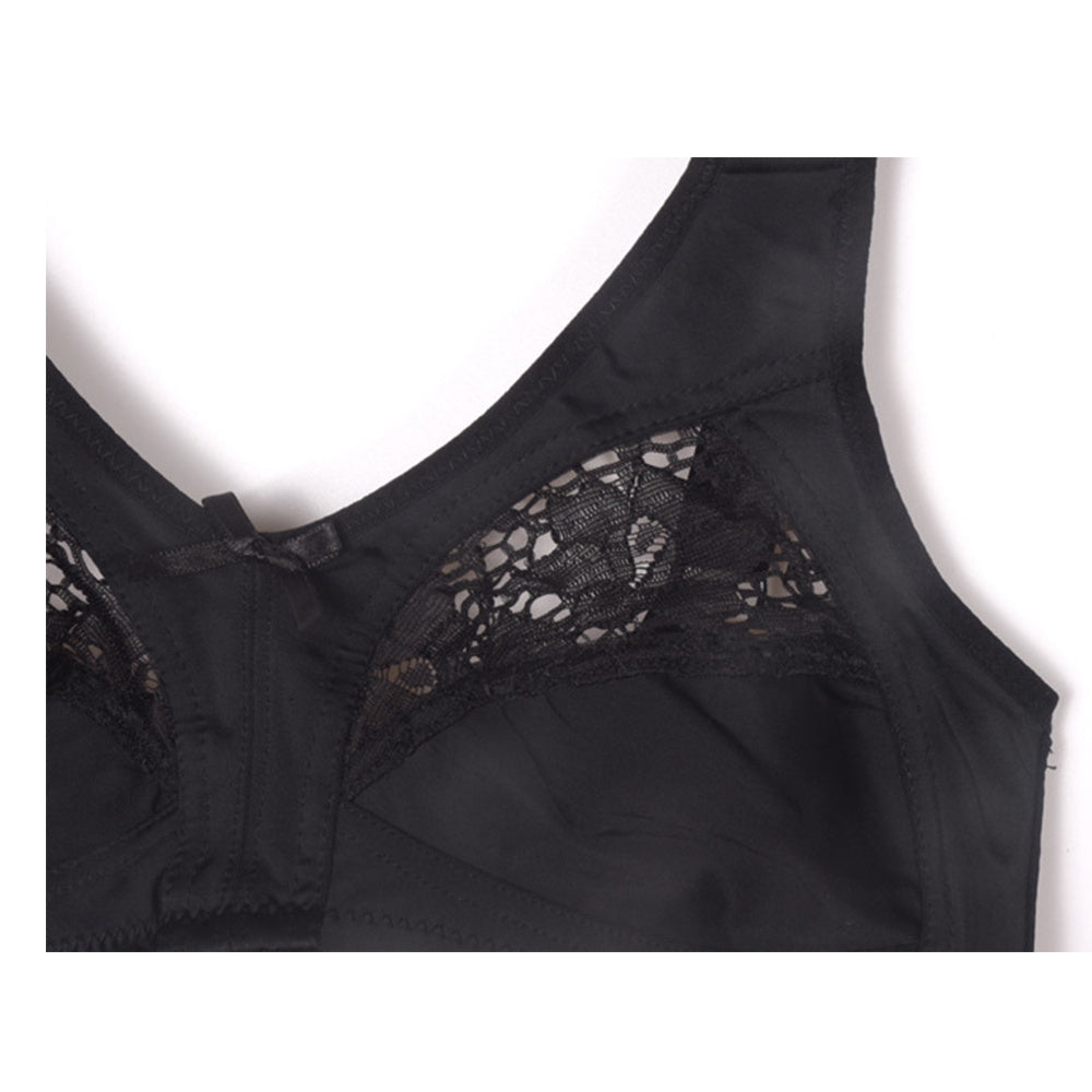 Stitching lace bra - D&A