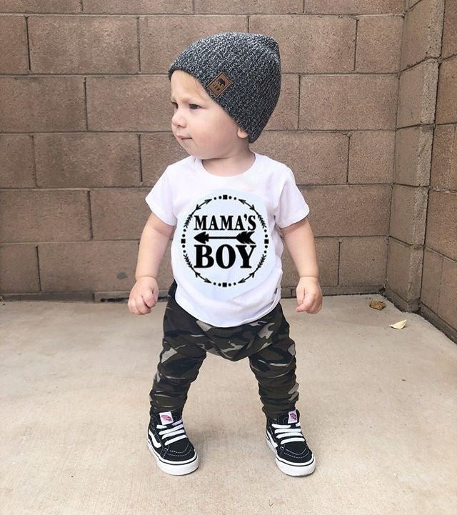 Summer Boy Clothes Cotton T-Shirt Pants - D&A