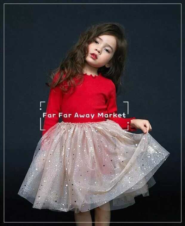 Christmas dress Red Clip - D&A