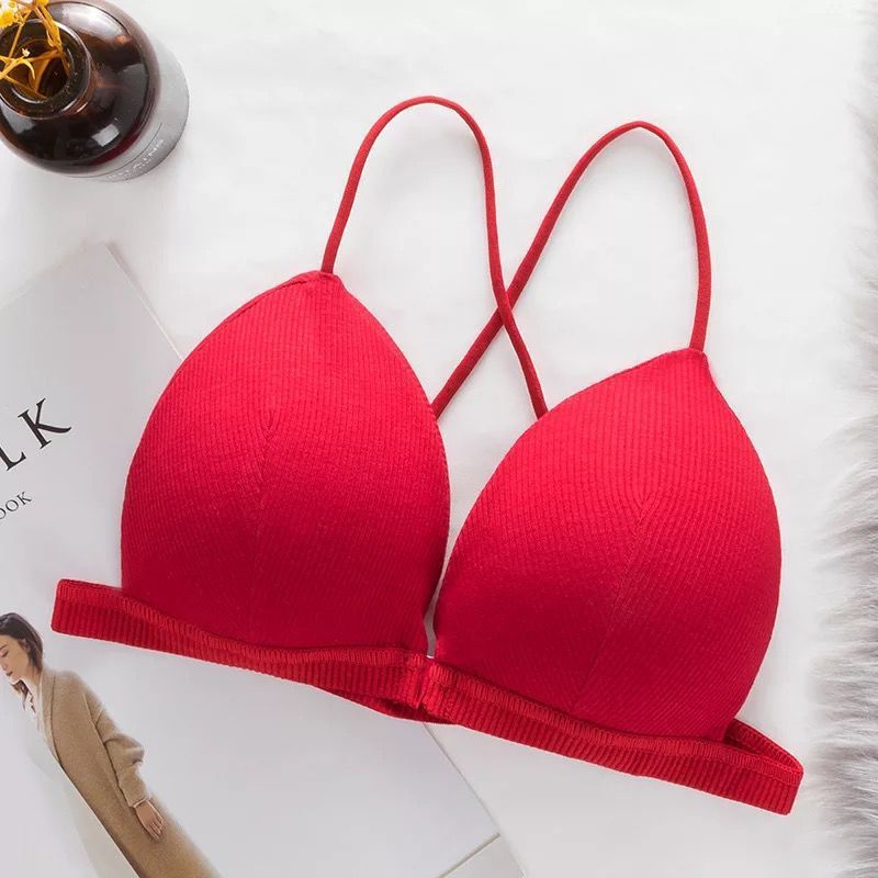 Vacation swimming bra Red One size - D&A