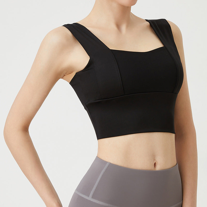 Shockproof sports bra Black - D&A