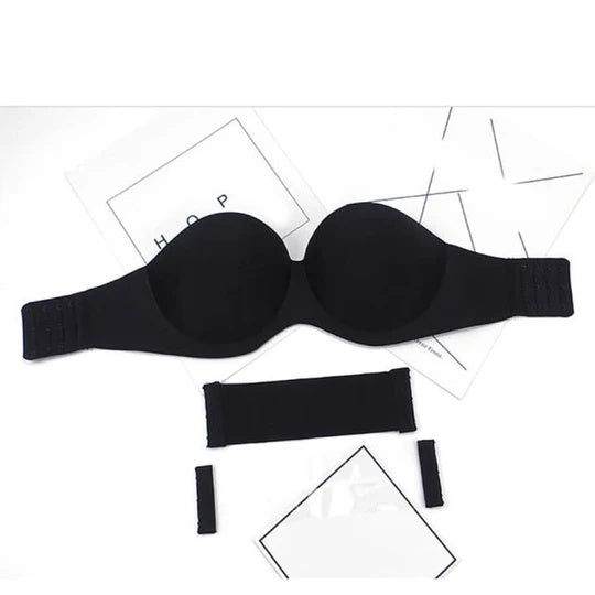 Strapless invisible bra Black - D&A