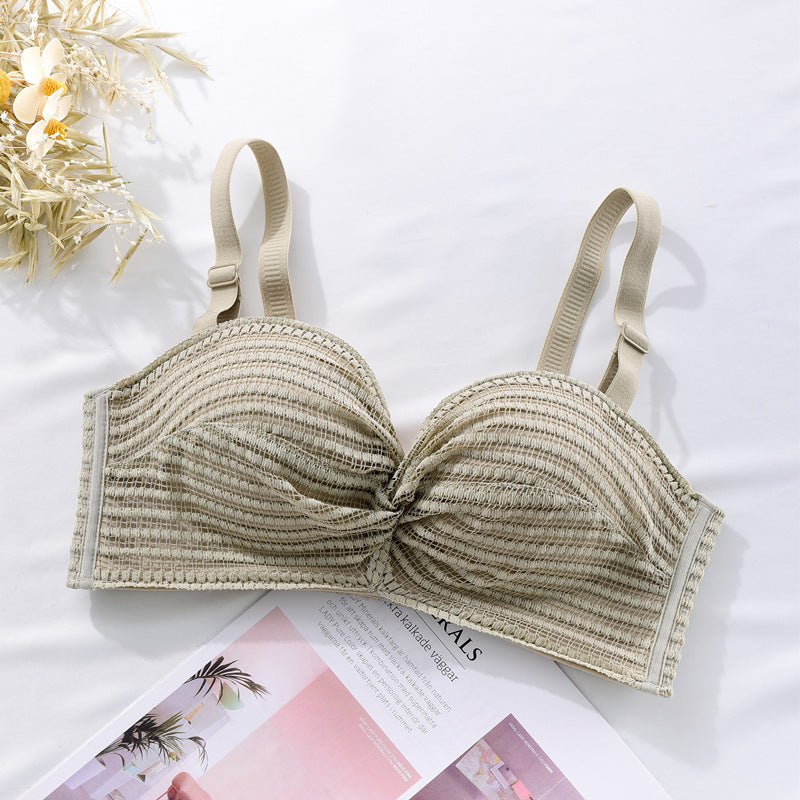 Strapless women's bra Green - D&A
