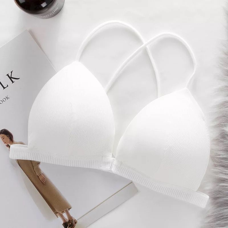 Vacation swimming bra White One size - D&A