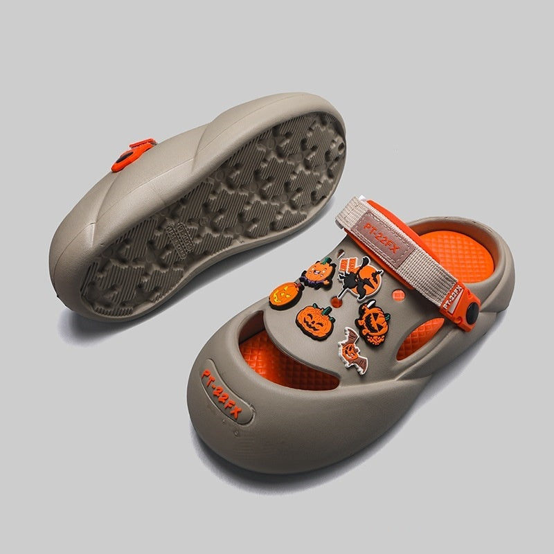 Summer Funny Baotou Beach Hole Shoes Men - D&A