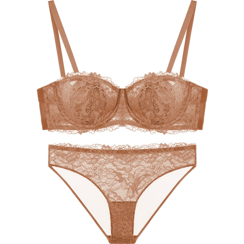 Strapless Underwear Women Gather Non-slip B - D&A