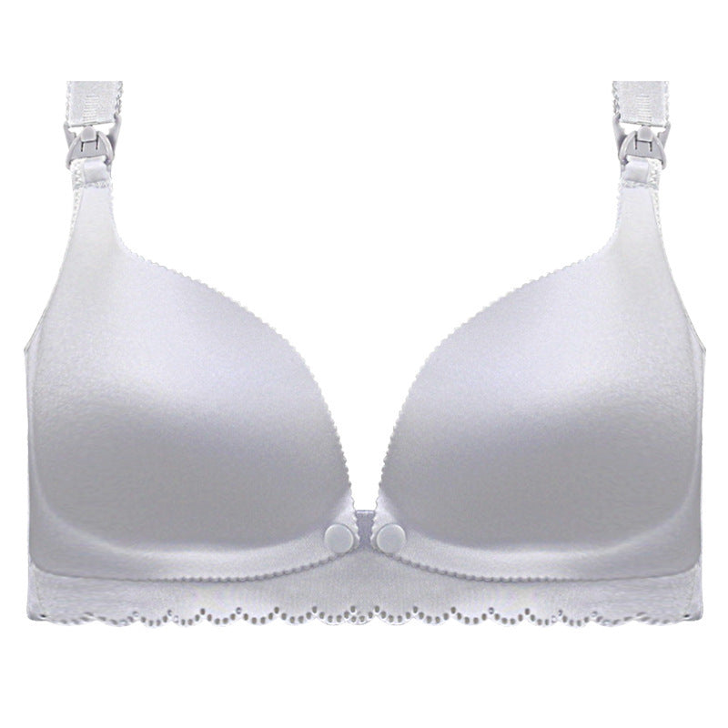 Nursing Bra, Nursing, Nursing, Pregnant Mother, Women'S Underwear, Bra silver gray - D&A