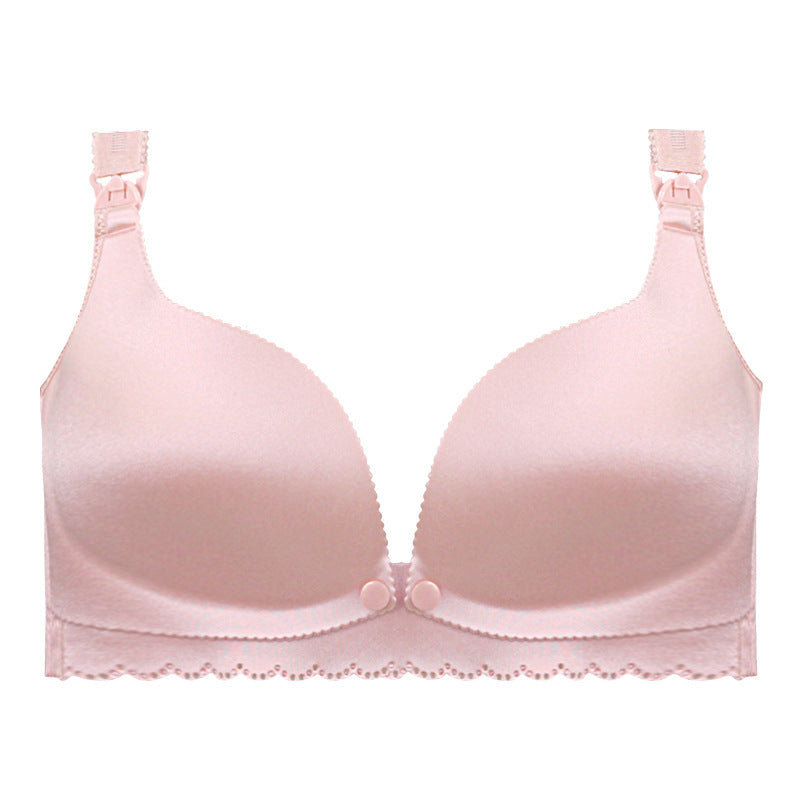 Nursing Bra, Nursing, Nursing, Pregnant Mother, Women'S Underwear, Bra Shrimp red - D&A