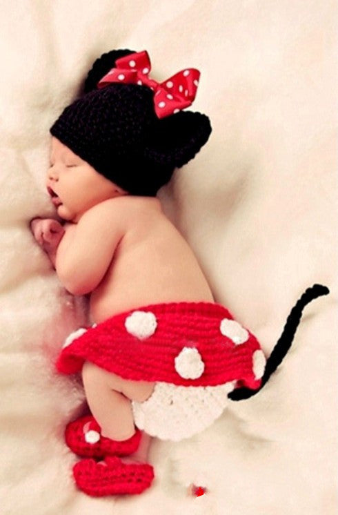 Newborn Baby Children Photography Clothes Baby Days Full Moon Photo Clothing 4 style - D&A