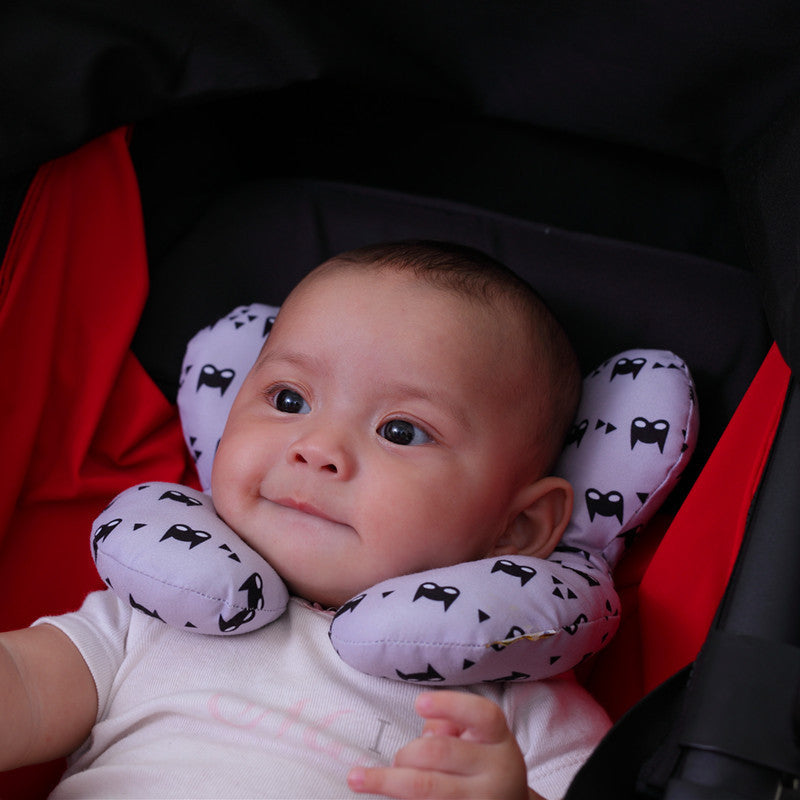 Infant Pillow Baby Bed U-Shaped Safety Seat Neck Guard Fixed Stereotyped Stroller Pillow - D&A