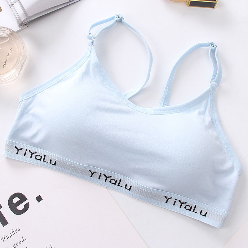 Student Korean Developmental Underwear Women Blue adjustable - D&A