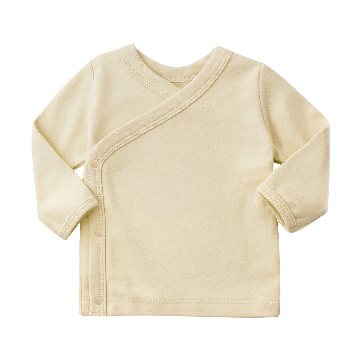 Newborn Baby Clothes, Monk Clothes, Cotton Home Clothess Light Yellow - D&A