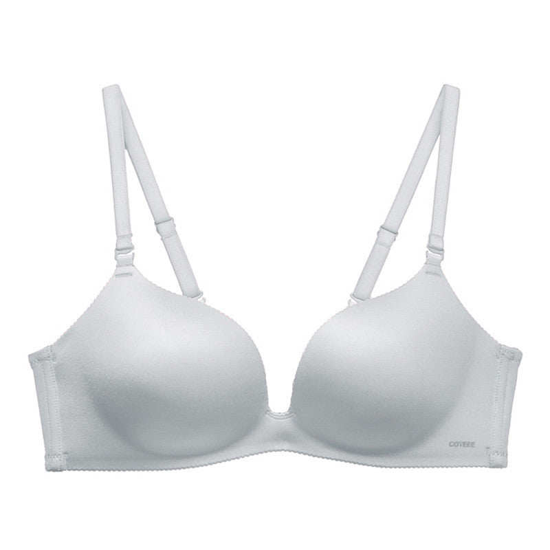 Bra Thin Sexy Small Chest Flat Chest Gathered Up Bra D - D&A