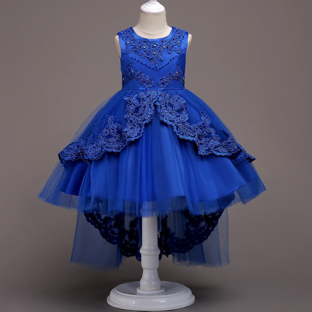 Children's dresses princess dresses Dark Blue - D&A