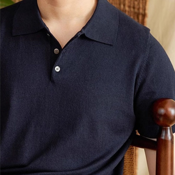 Summer Thin Men's Slim Casual Polo Shirt - D&A