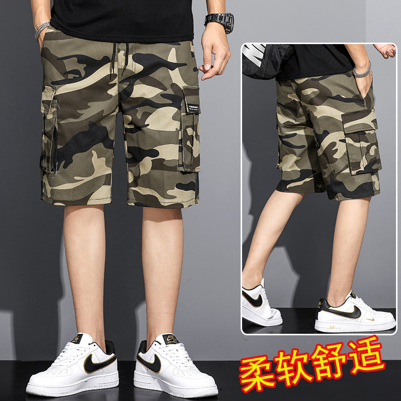Summer Camouflage 5-point Workwear Shorts Men - D&A