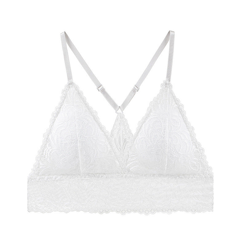 Women's lace bra White - D&A