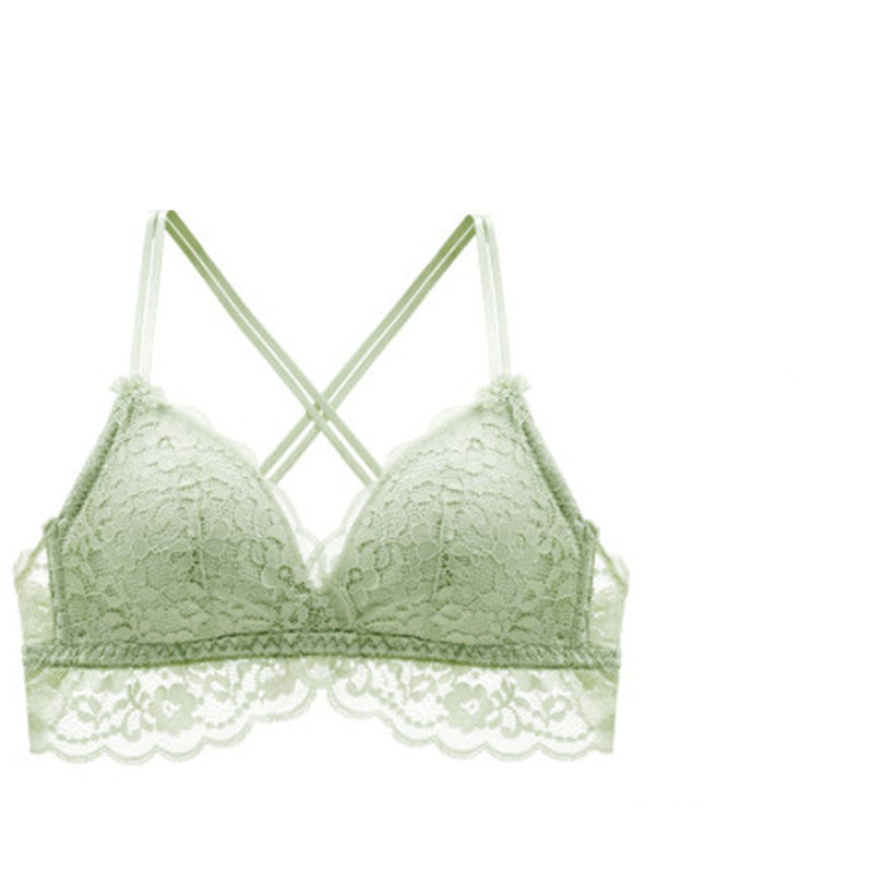 Thin back bra Green - D&A