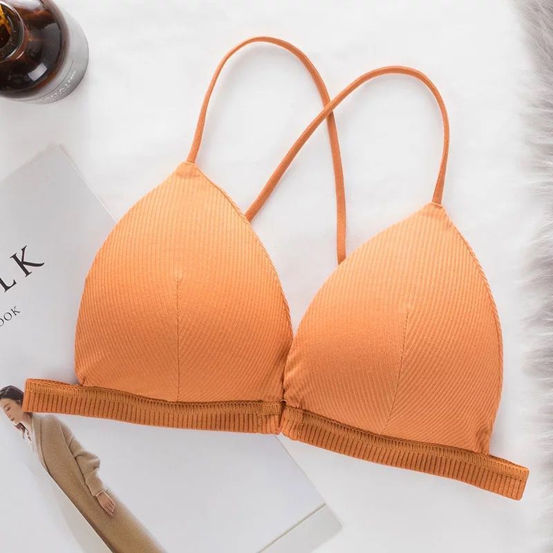 Vacation swimming bra Orange One size - D&A