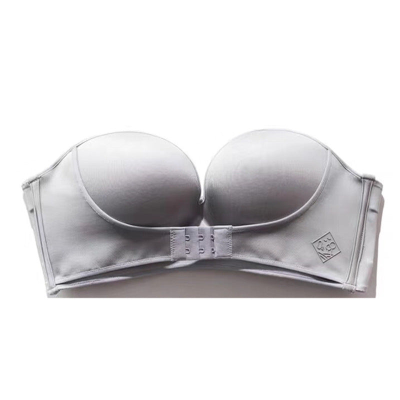 Strapless underwear women gathered non-slip - D&A