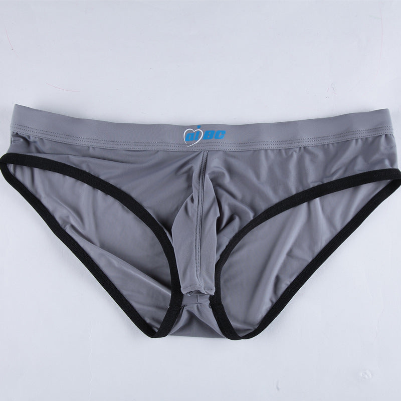 Men's Underwear Thin Ice Silk Bazooka Briefs - D&A