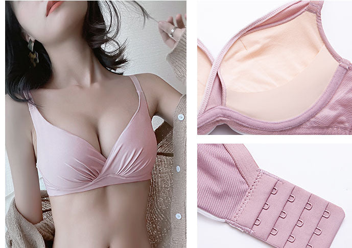 Sexy seamless bra Bean Paste Powder - D&A