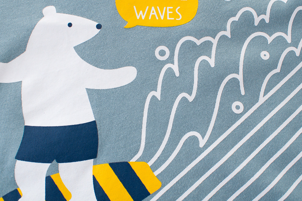 Children's short-sleeved t-shirts, baby clothes, boys - D&A