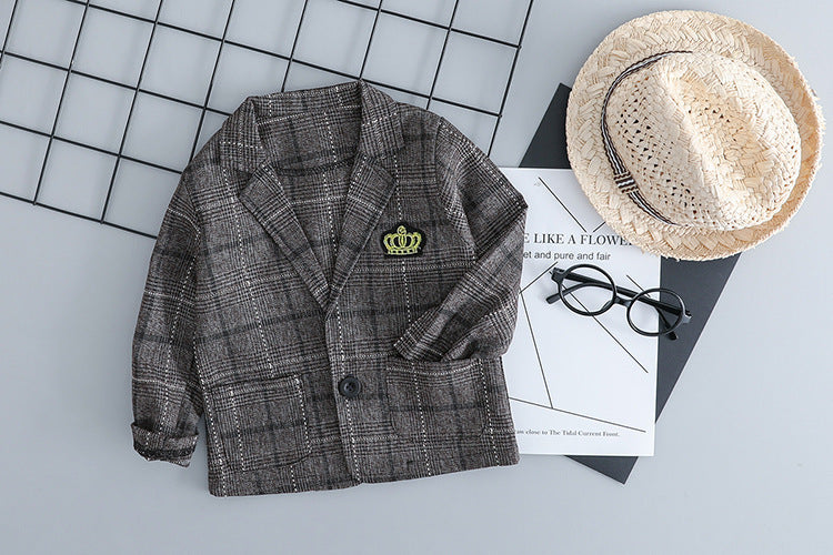 British small suit children's suit gentleman three-piece suit - D&A
