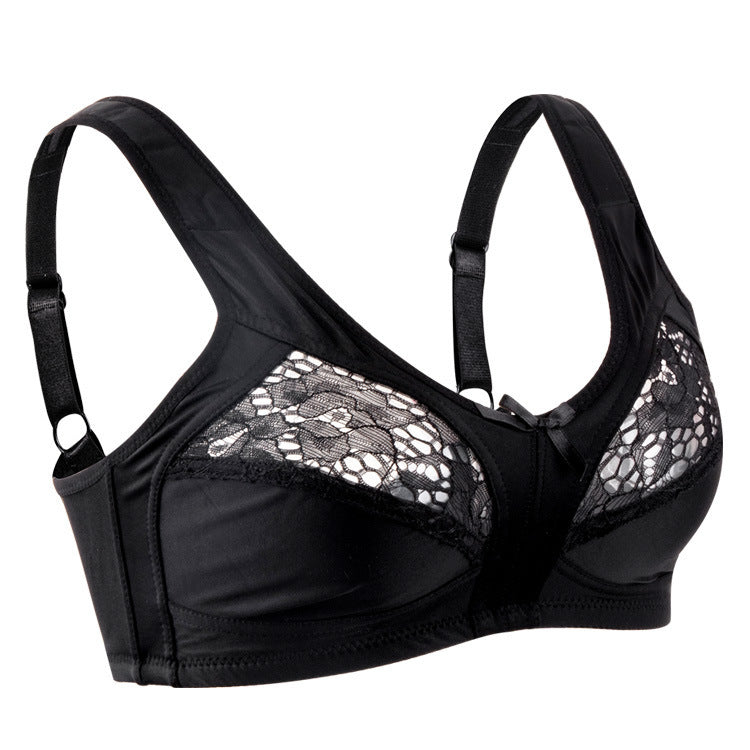 Stitching lace bra - D&A