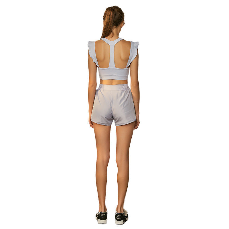 Ruffled sports bra - D&A