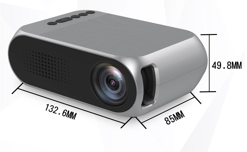 Projector supports HD 1080P mini home pico projector - D&A