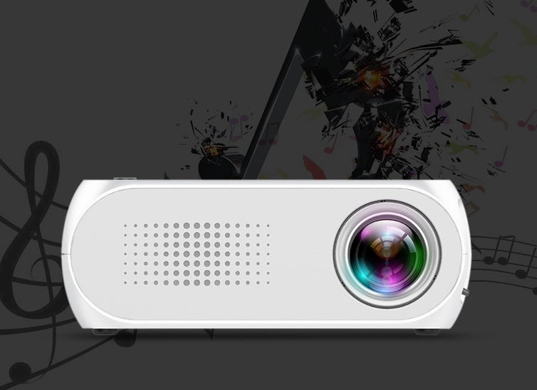 Projector supports HD 1080P mini home pico projector - D&A