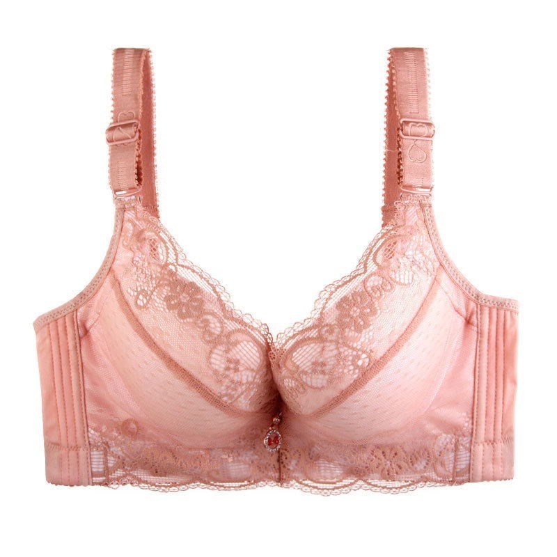 Thicken up sexy bra Brick red 90A - D&A