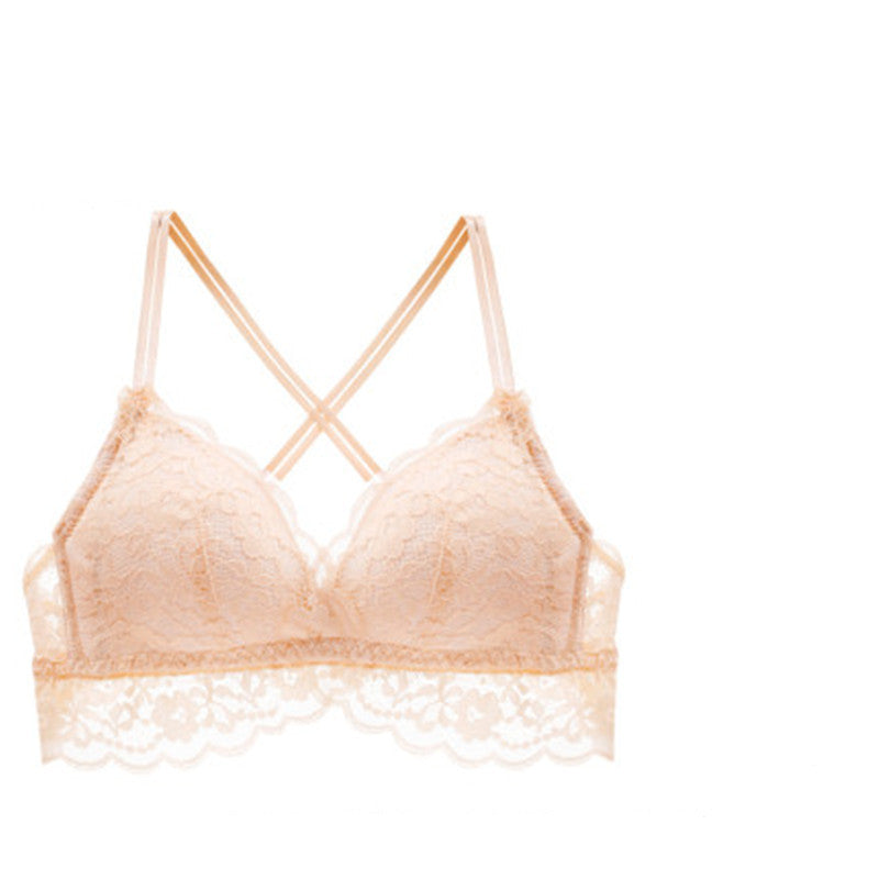 Thin back bra Flesh - D&A