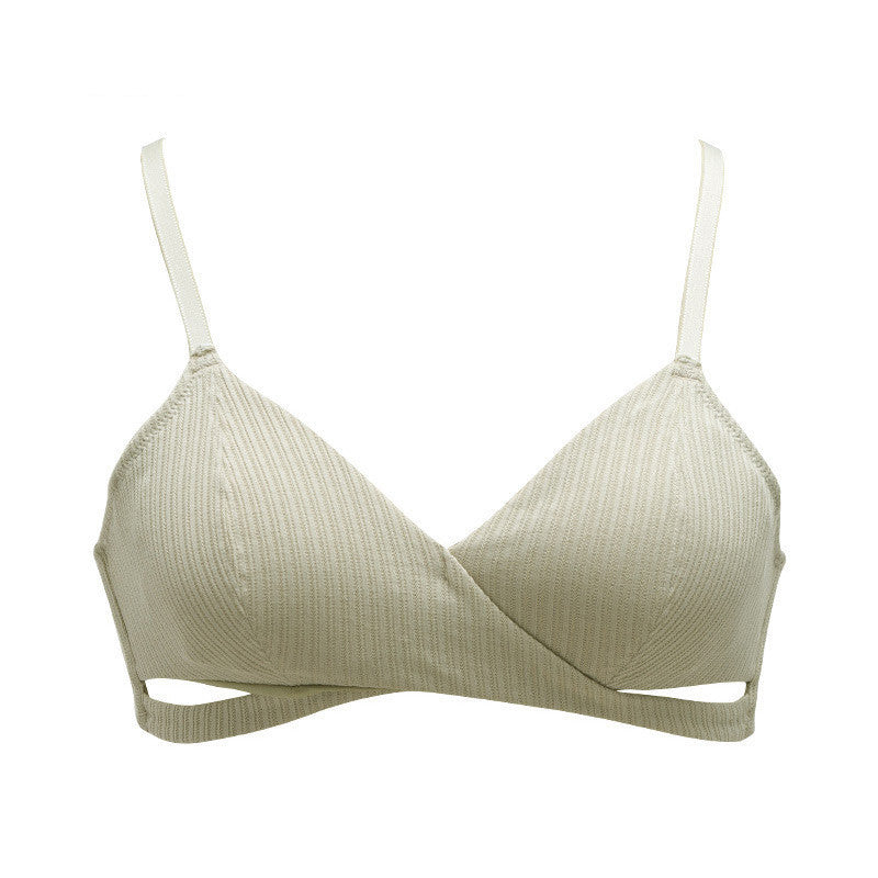Triangle cup bra Green - D&A