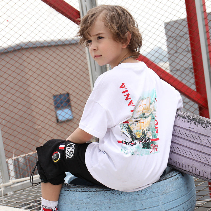 Children's printed T-shirt - D&A