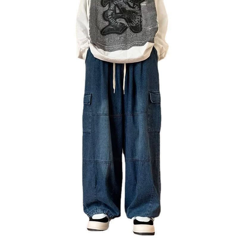 Straight Jeans Men's Spring New Korean Style - D&A