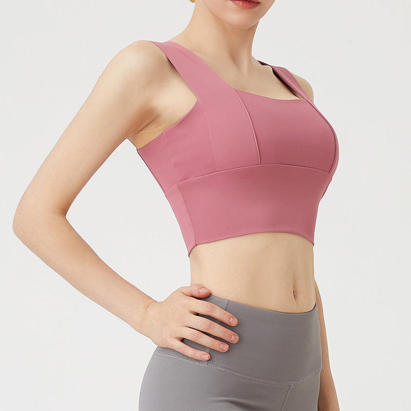 Shockproof sports bra Pink - D&A