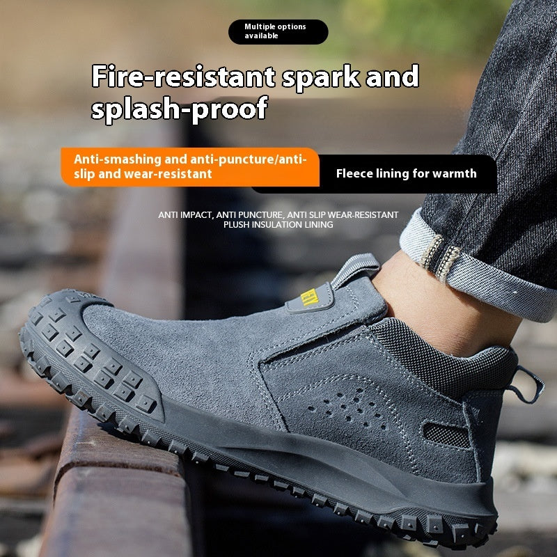 Welding Work Safety Shoes 2366 Gray - D&A