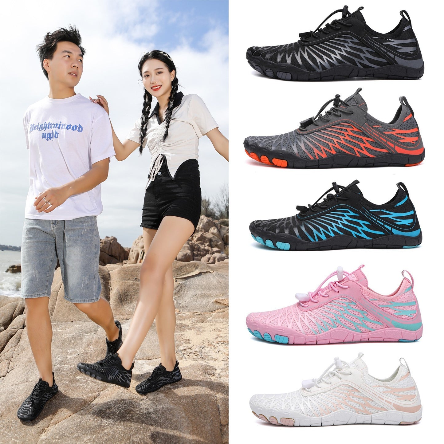 Outdoor Sports Upstream Shoes Beach - D&A