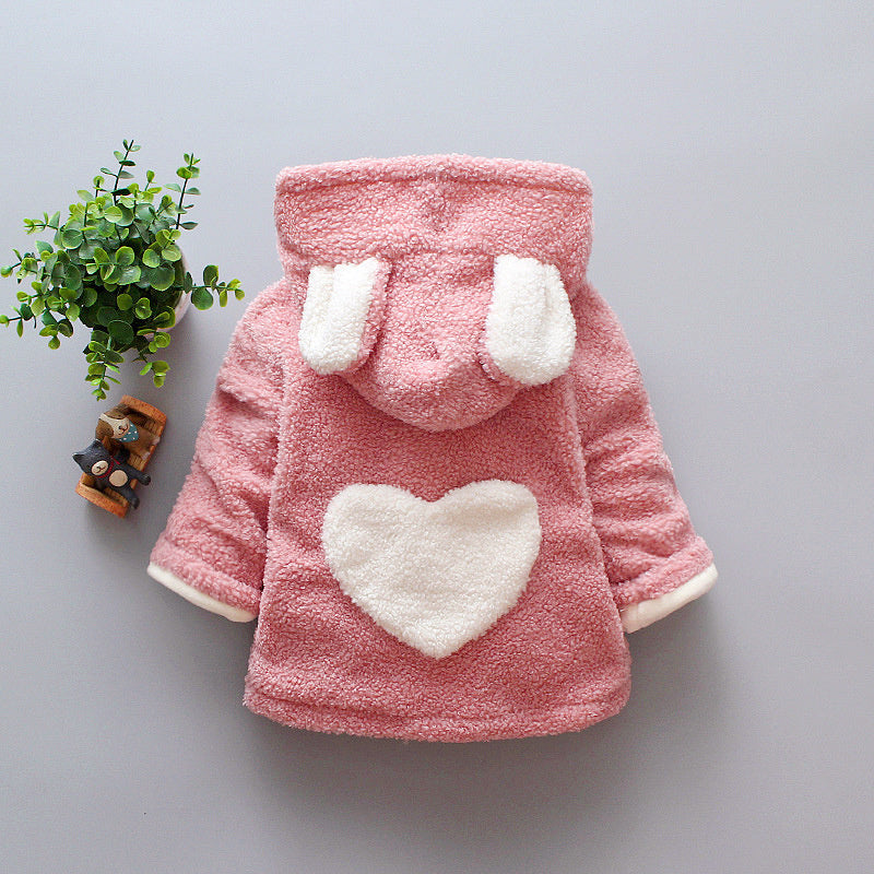 Girl Outerwear Children Clothing Warm Winter Coats - D&A